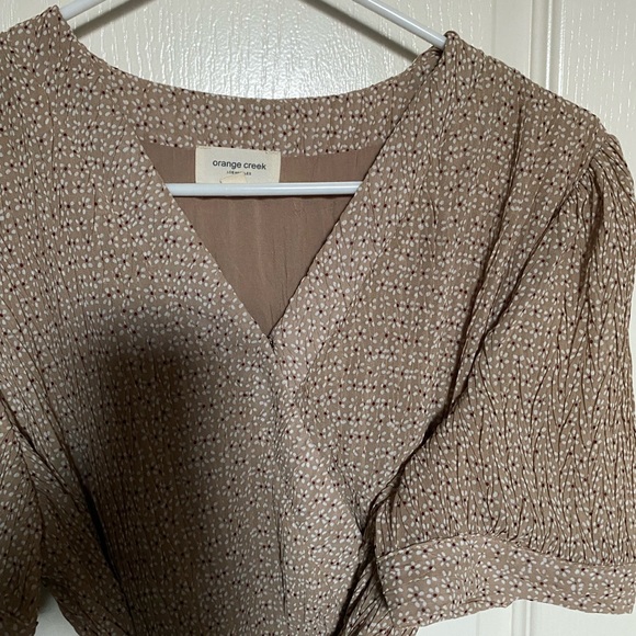 Roolee Orange Creek Elisabetta Wrap Maxi Dress - Picture 5 of 9